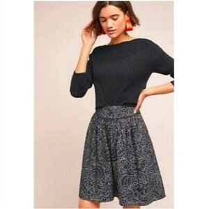 Anthropologie 38 out of 52 conversation skirt